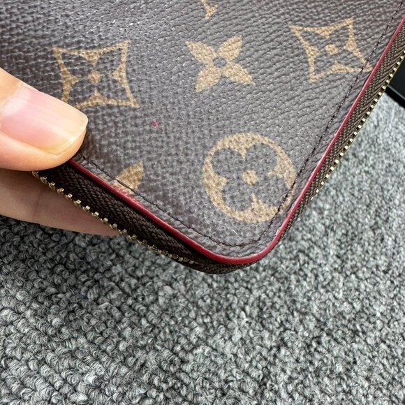Louis Vuitton Clemence Brown Monogram Canvas Wallet 365-081325 - Picture 13 of 13